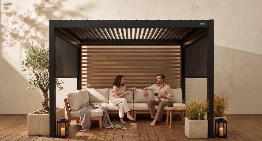 Hansø Aluminum Pergola Kit